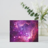 Carte Postale Petit Nuage de Magellan teinté de pourpre (Debout devant)
