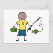 Carte Postale Petit pêcheur (Devant)