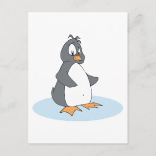 Carte Postale petit pingouin