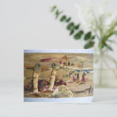 Carte Postale Petit pique-nique (Debout devant)