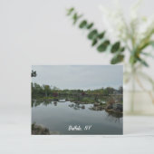 Carte Postale Petit pont sur l'eau (Debout devant)