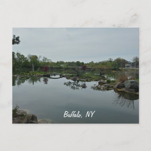 Carte Postale Petit pont sur l'eau (Devant)
