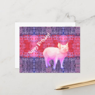 Carte Postale Petit porcelet