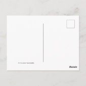 Carte Postale Petit poulain d'âne en bas (Dos)