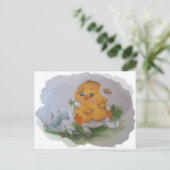 Carte Postale Petit poulet (Debout devant)