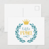 Carte Postale Petit Prince (Devant / Derrière)