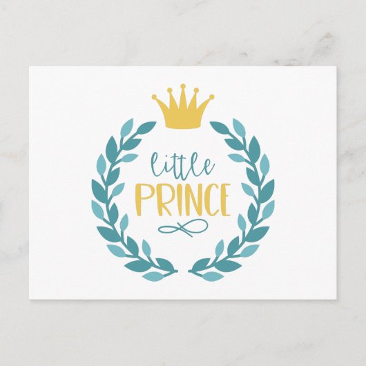 Carte Postale Petit Prince (Devant)