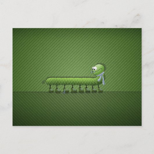 Carte Postale Petit problème (vert) (Devant)