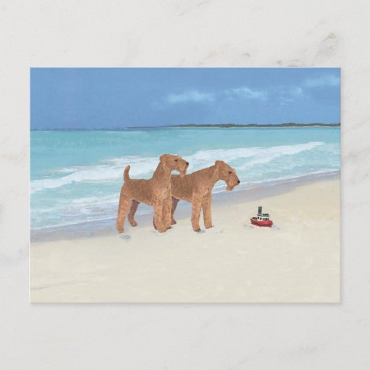 Carte Postale Petit remorqueur (Devant)