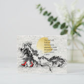 Carte Postale Petit rouge (Debout devant)