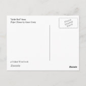 Carte Postale Petit rouge (Dos)