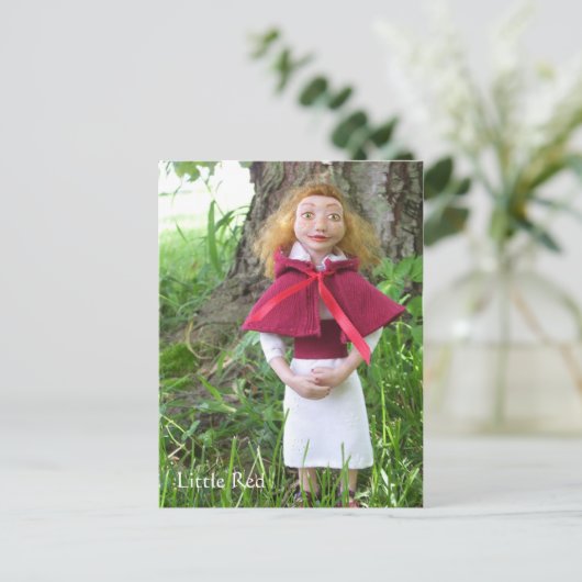 Carte Postale Petit rouge (Debout devant)