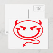 Carte Postale Petit sens Logo rouge (Devant / Derrière)