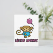 Carte Postale Petit singe (Debout devant)