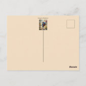 Carte Postale Petit souris sur le chemin de l'école, coutume (Dos)