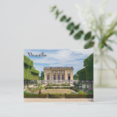 Carte Postale Petit Trianon et jardin français à Versailles (Debout devant)