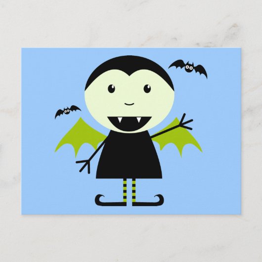 Carte Postale Petit Vampire (Devant)