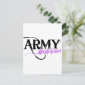 Carte Postale Petite amie de l'armée violette (Debout devant)