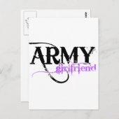 Carte Postale Petite amie de l'armée violette (Devant / Derrière)