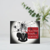 Carte Postale Petite Anime Spider Woman (Debout devant)