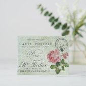 Carte Postale Petite Confection Rose (Debout devant)