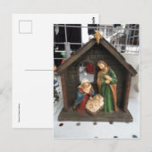 Carte Postale Petite crèche (Devant / Derrière)