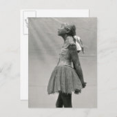 Carte Postale Petite danseuse, 14 ans (Devant / Derrière)