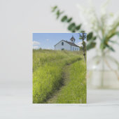 Carte Postale Petite Église Dans Les Prairies Canadiennes (Debout devant)