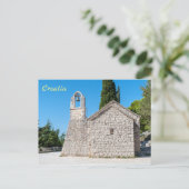 Carte Postale Petite église sur la colline de Marjan près de Spl (Debout devant)