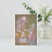Carte Postale petite fille (Debout devant)