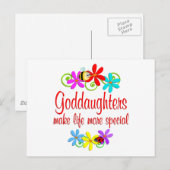 Carte Postale Petite fille (Devant / Derrière)