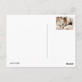 Carte Postale petite fille (Dos)