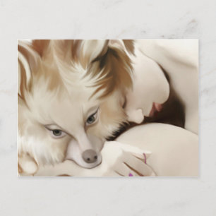 Carte Postale petite fille