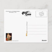 Carte Postale Petite Fille Baigner Son Chien (Dos)