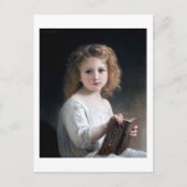 Carte Postale Petite fille, Bouguereau (Devant)