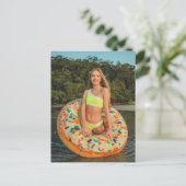 Carte Postale Petite fille en bikini (Debout devant)