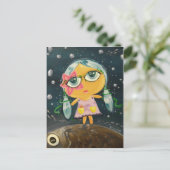 Carte Postale Petite Fille - Fille De La Mer (Debout devant)