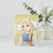 Carte Postale petite fille hollandaise (Debout devant)