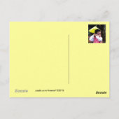 Carte Postale © Petite fille taïwanaise (Dos)