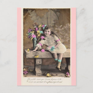 Carte postale Petite Française Victorienne