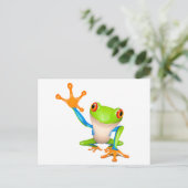 Carte Postale Petite grenouille (Debout devant)