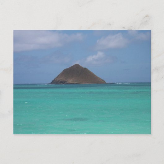 Carte Postale Petite île hawaïenne (Devant)