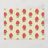 Carte Postale Petite Illustration de Champignon (Devant)
