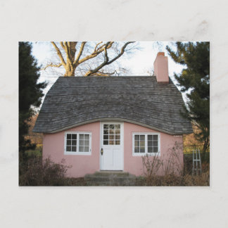 Carte Postale Petite maison rose