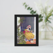 Carte Postale Petite Miss Muffet Nursery Rhyme (Debout devant)