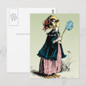 Carte Postale Petite Mme Duck (Devant / Derrière)