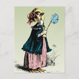 Carte Postale Petite Mme Duck