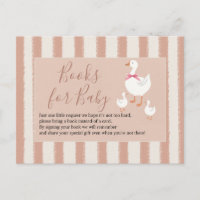 Petite oie rayée rose poussiéreux Livres pour bébé