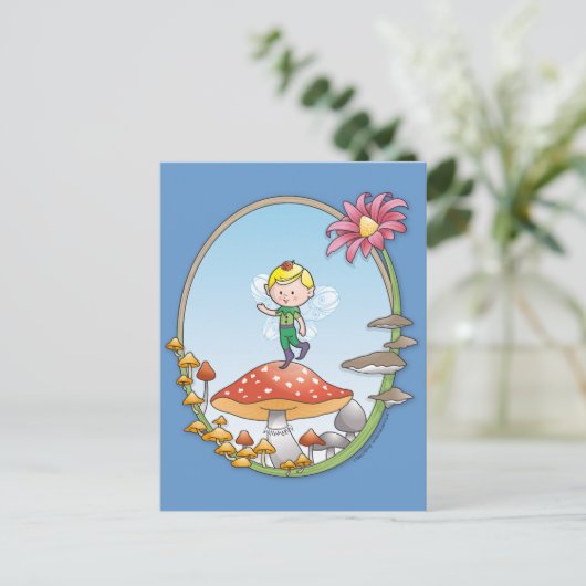 Carte Postale Petite pixie (Debout devant)