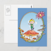 Carte Postale Petite pixie (Devant / Derrière)
